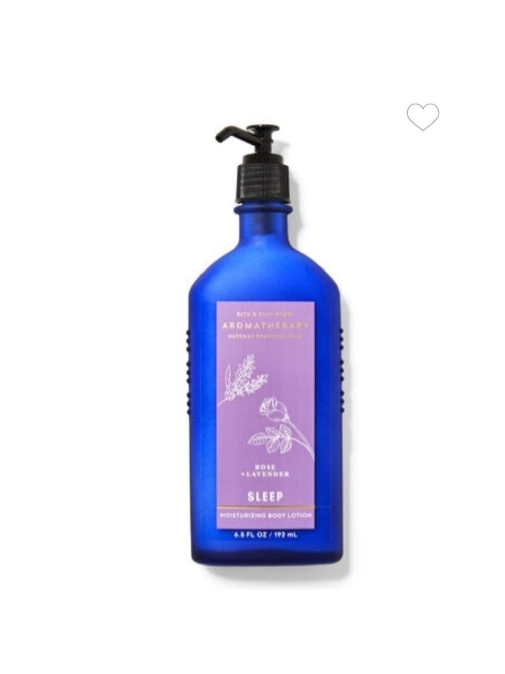 ROSE LAVENDER BODY LOTION "SLEEP" AROMATHERAPY BY BATH & BODY WORKS